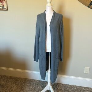 Long blue sweater. Size small